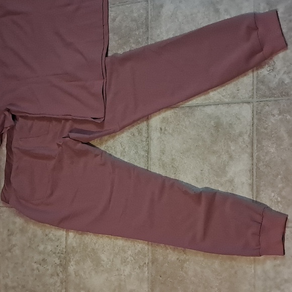 Figs Mineral Mauve Scrub Set Casma Top M Zamora Joggers Scrub Pants Size M/T - Picture 7 of 12